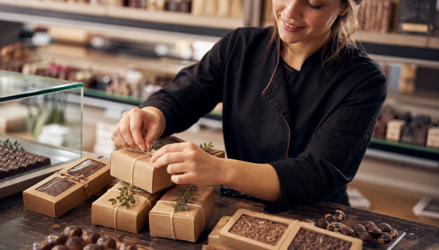 Le packaging écoresponsable : un nouvel atout pour les boutiques de chocolat