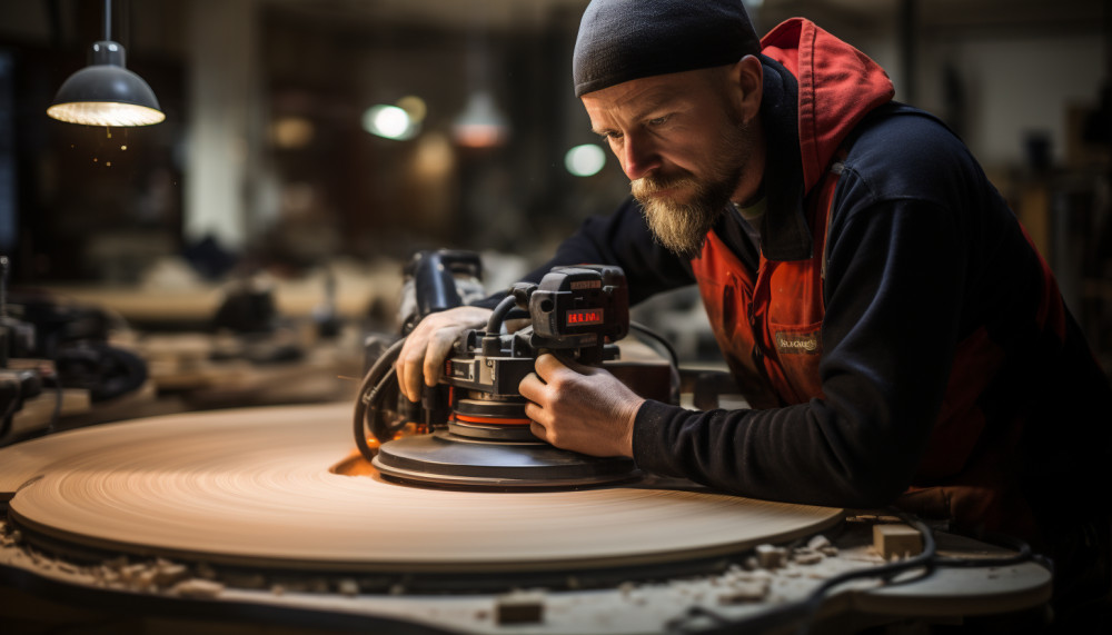 Ponceuse excentrique: avantages et inconvénients